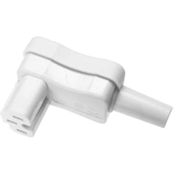 Connecteur secteur série (connecteur réseau) 793 Kaiser 793/ws femelle, coudé Nombre total de pôles: 2 + PE 10 A blanc 1 pc(s) X95577