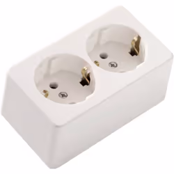 description Modèle reconnectable pour câbles flexibles ou rigides H05VV-F 3G1,5 mmm². Multicoupleur type F avec contact de pr ...