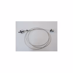 Suspension Corde en Acier Chromé Mat Longueur 1 Mètre pour Rail Duolare BRUCK 160605CH SUSPENSION POUR CROISEMENT CHR Tarif a ...