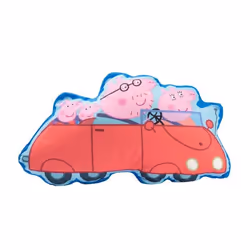 Coussin en peluche Peppa Pig - UNITED LABELS - 48 x 28 cm - Rouge - Pour enfant