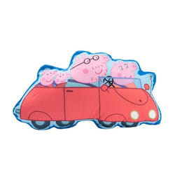 Coussin en peluche Peppa Pig - UNITED LABELS - 48 x 28 cm - Rouge - Pour enfant