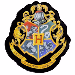 Coussin - UNITED LABELS - Harry Potter Hogwarts - 37 x 32 x 5 cm - Polyester - Décoration intérieure