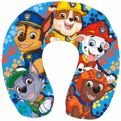 Coussin esthétique en peluche - PAW Patrol - Pat Patrouille - Blanc - UNITED LABELS - 35 x 30 cm
