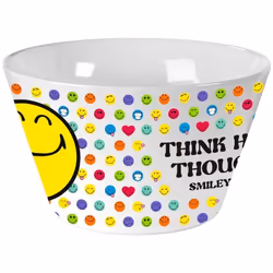 Bol à céréales - UNITED LABELS - Smileyworld - 500ml - Porcelaine - Lavable au lave-vaisselle