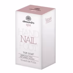 alessandro Coconut Oil Enriched vernis à ongles top coat 10 ml Transparent