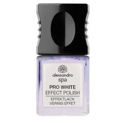 alessandro Pro White Nail Effect Polish Coconut Oil Enriched vernis à ongles 10 ml Gloss