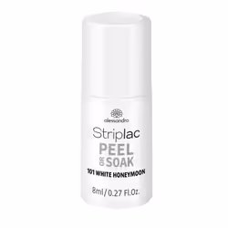 alessandro Striplac Peel or Soak White Honeymoon, 8 ml, Blanc, White Honeymoon, 1 pièce(s)