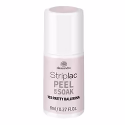 alessandro Striplac Peel or Soak Pretty Ballerina, 8 ml, Rose, Pretty Ballerina, 1 pièce(s)