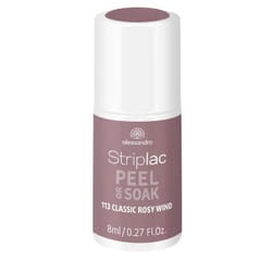 alessandro Striplac Peel or Soak Classic Rosy Wind vernis à ongles avec gel 8 ml Rose