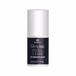 alessandro Striplac 2.0 Midnight Black, 8 ml, Noir, Midnight Black, Coloration, Bouteille, Brosse