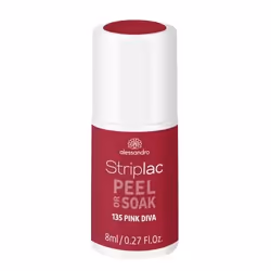 alessandro Striplac Peel or Soak Pink Diva, 8 ml, Rose, Pink Diva, 1 pièce(s)