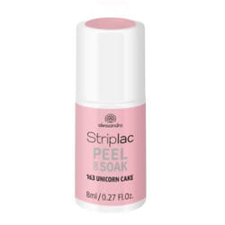 alessandro Striplac Peel or Soak Unicorn Cake vernis à ongles avec gel 8 ml Rose