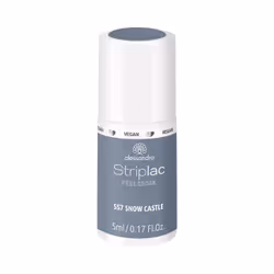 alessandro Striplac Peel or Soak Snow Castle, 5 ml, Bleu, Couleurs Frozen Beauty, Coloration, Gloss, Brosse