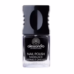 alessandro 77 Midnight Black, 10 ml, Noir, Midnight Black, Coloration, Gloss, Bouteille