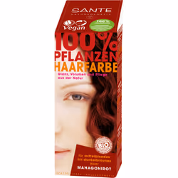 Sante Naturkosmetik 40185, Rouge, Mahagony red, Femmes, Cheveux normaux, Brillant, Lawsonia Inermis (Henna) Leaf Powder*, Bet ...