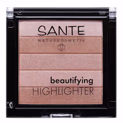 Sante Naturkosmetik - Highlighter Nude n°01 Bio - illuminateur de teint - 7g