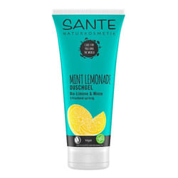 SANTE 44167 gel douche et nettoyant pour le corps 200 ml Unisexe Citron vert, Menthe poivrée