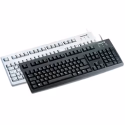 CHERRY Comfort keyboard USB, black, FR, Avec fil, USB, Noir