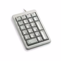 CHERRY G84-4700 KEYPAD Pavé numérique filaire, USB, gris clair, FR, USB, 21, PC portable/de bureau, 1,75 m, Gris