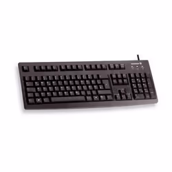 CHERRY G83-6105, Taille réelle (100 %), Avec fil, USB, Noir