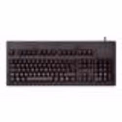 Clavier PC standard CHERRY G80-3000 PS2 DE - touches Cherry MX - gravure laser - noir