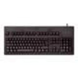 Clavier PC standard CHERRY G80-3000 PS2 DE - touches Cherry MX - gravure laser - noir