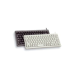 CHERRY Compact keyboard, Combo (USB + PS/2), DE clavier USB + PS/2 QWERTY Noir