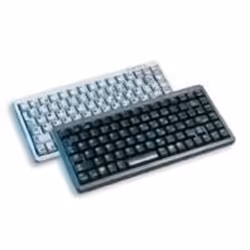 CHERRY G84-4100, USB + PS/2, Avec fil, USB + PS/2, Noir