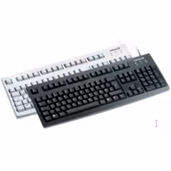 CHERRY Comfort keyboard USB, Avec fil, USB, QWERTY, Noir