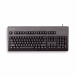 CHERRY G80-3000, Taille réelle (100 %), Avec fil, USB, Noir