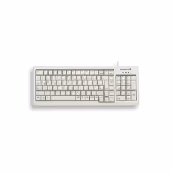 CHERRY XS G84-5200, Taille réelle (100 %), Avec fil, USB + PS/2, Clavier mécanique, AZERTY, Gris