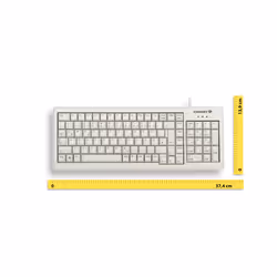 CHERRY XS G84-5200 clavier USB + PS/2 AZERTY Français Gris