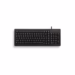 CHERRY XS G84-5200 COMPACT KEYBOARD, Clavier filaire miniature, USB/PS2, noir, AZERTY - FR, Taille réelle (100 %), Avec fil, ...
