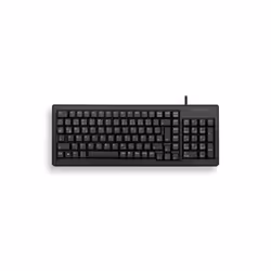 CHERRY XS Complete, Taille réelle (100 %), Avec fil, USB, Clavier mécanique, QWERTY, Noir