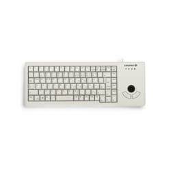 CHERRY XS Trackball clavier USB Belge Gris
