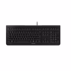 CHERRY KC 1000, Taille réelle (100 %), Avec fil, USB, QWERTY, Noir