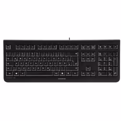 CHERRY KC 1000, Taille réelle (100 %), Avec fil, USB, Noir