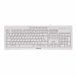 CHERRY STREAM 3.0, Taille réelle (100 %), Avec fil, USB, Noir