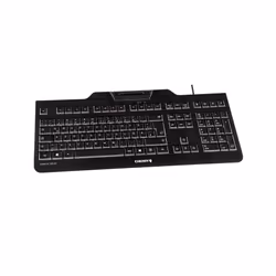 CHERRY KC 1000 SC clavier USB QWERTZ Allemand Noir