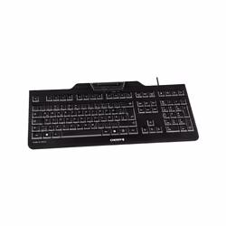 CHERRY KC 1000 SC clavier USB QWERTZ Suisse Noir