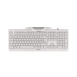 CHERRY KC 1000 SC clavier USB QWERTY Anglais britannique Gris