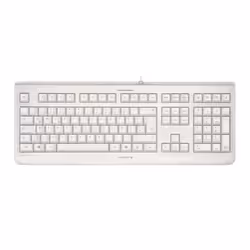 CHERRY KC 1068, Taille réelle (100 %), Avec fil, USB, QWERTY, Gris