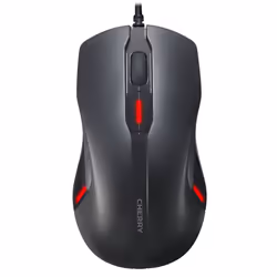 CHERRY MC 4000 Souris filaire, noir, USB, Ambidextre, Optique, USB Type-A, 2000 DPI, Noir