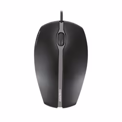 CHERRY GENTIX SILENT Souris filaire, boutons silencieux sans clics, noir, USB, Ambidextre, Optique, USB Type-A, 1000 DPI, Noi ...