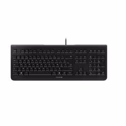 CHERRY KC 6000 SLIM Clavier filaire, noir, USB, AZERTY - FR, Taille réelle (100 %), Avec fil, USB, AZERTY, Noir