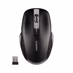 CHERRY MW 2310 2.0 Souris sans fil, noir, USB, Ambidextre, Optique, RF sans fil, 2400 DPI, Noir