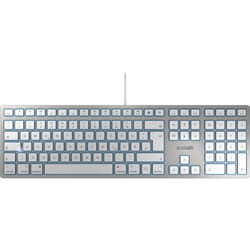 CHERRY KC 6000 SLIM FOR MAC clavier USB QWERTY Anglais américain Argent