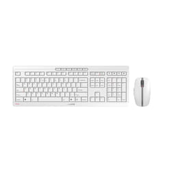 CHERRY Stream Desktop clavier Souris incluse RF sans fil QWERTY Anglais américain Gris