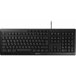 CHERRY STREAM KEYBOARD clavier USB QWERTZ Tchèque, Slovaque Noir