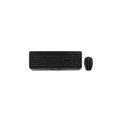 CHERRY Desktop GENTIX [DE] WL black Deutschland clavier Souris incluse RF sans fil Noir